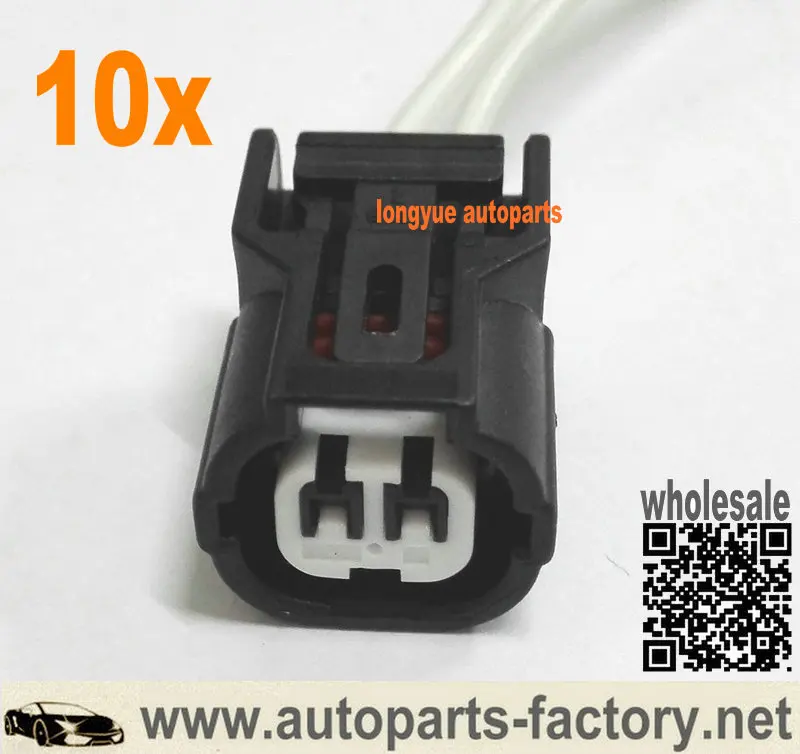 1x IAT ECT Vtec conector plug pigtail For HONDA civic Si ACURA RSX K20 K24 Serie 